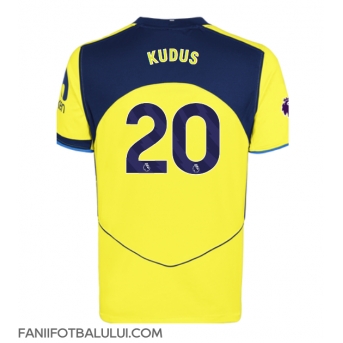 Tottenham Hotspur Mohammed Kudus #20 Tricou Fotbal Replică 2025-26 Barbati Treilea